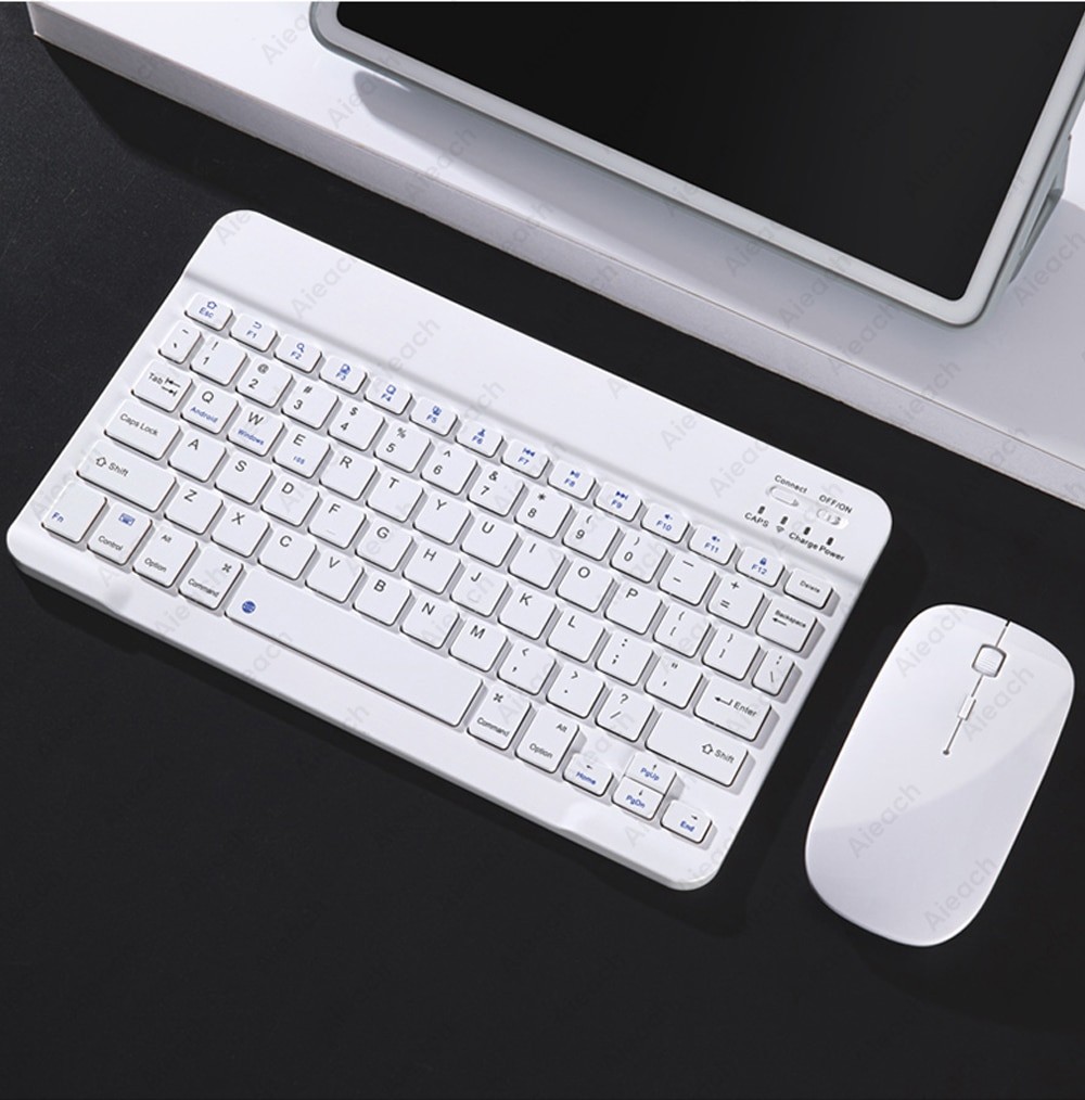 Wireless Keyboard & Mouse For iPad / Android Tablet with Bluetooth 