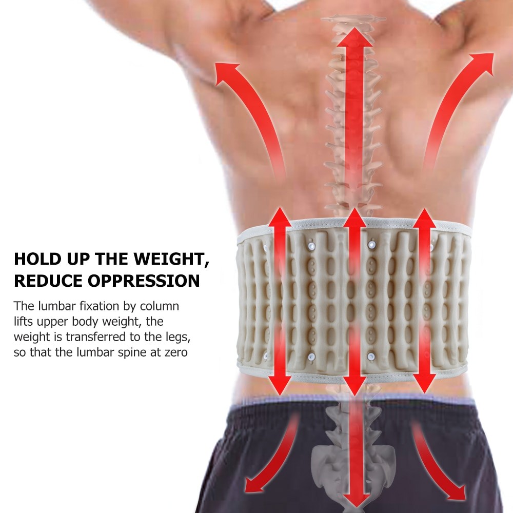 HailiCare Back Relief Belt Waist Brace Support Belt Lumbar traction backach Waist Brace Pain Release Health Massager Health Care