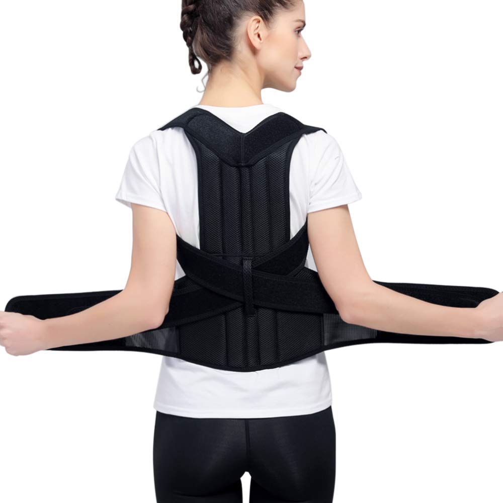 Back Posture Corrector Shoulder Lumbar Brace Spine Support Belt Adjustable Adult Corset Posture Correction Belt Body Health Care