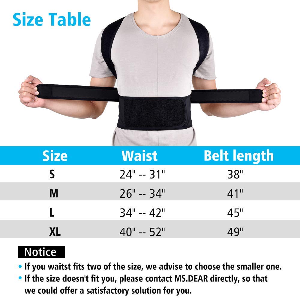 Back Posture Corrector Shoulder Lumbar Brace Spine Support Belt Adjustable Adult Corset Posture Correction Belt Body Health Care