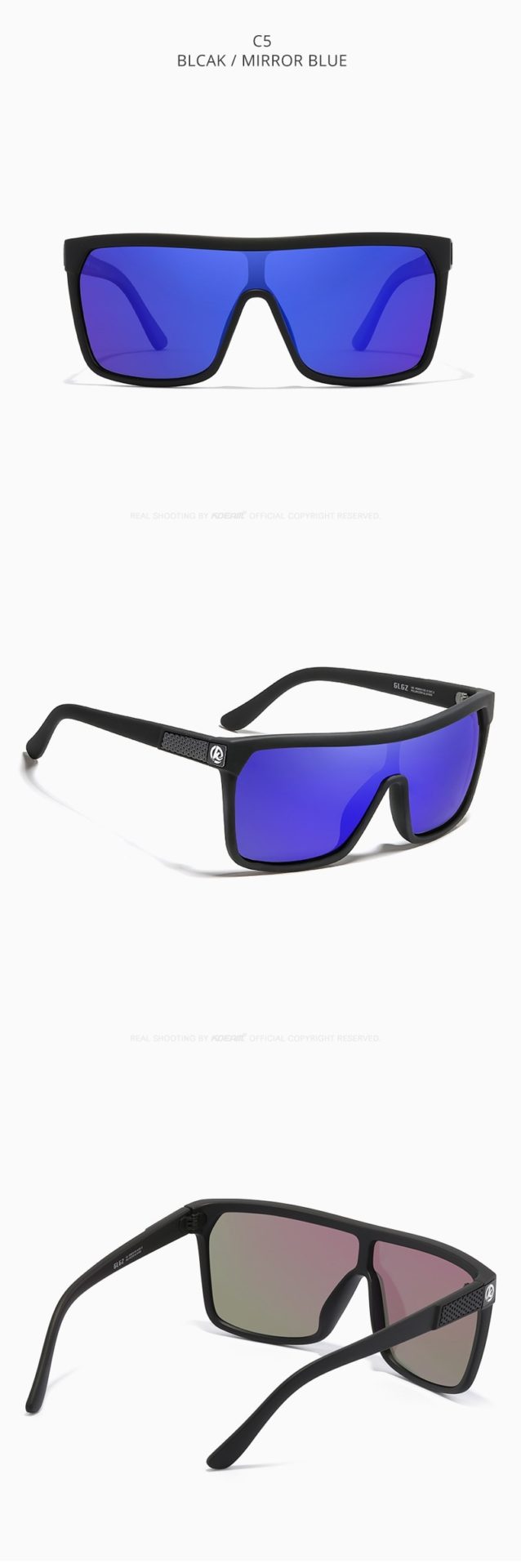 One-piece Polarized Elastic Sunglasses | Sammy's ECOM Store