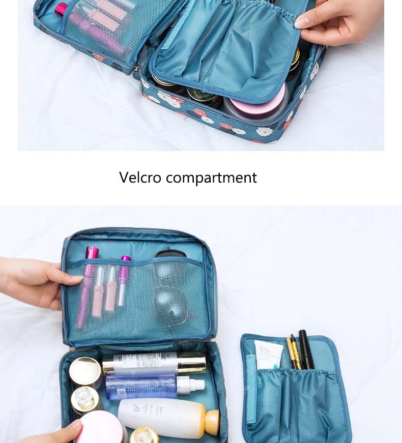 Travel Cosmetic Organiser Bag for Women Waterproof & Store Make up Cases