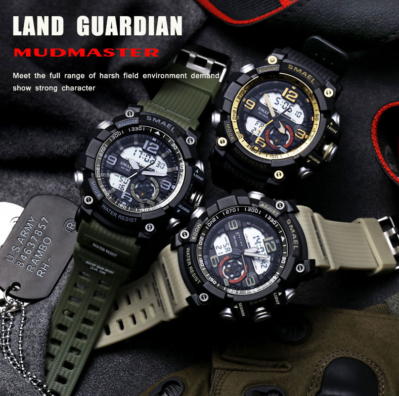 Sports Military Grade LED Wristwatch