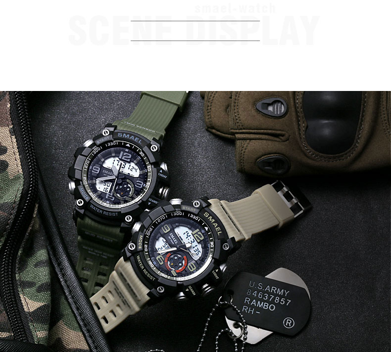 Sports Military Grade LED Wristwatch