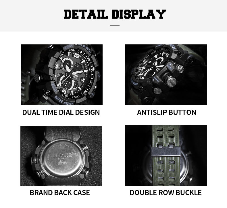 Sports Military Grade LED Wristwatch