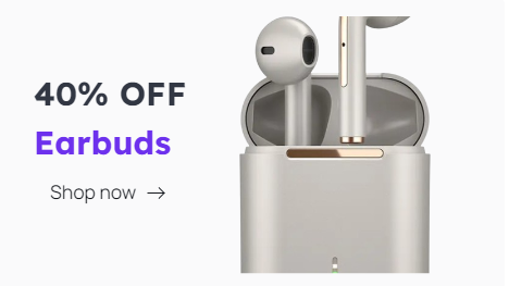 40 percent off Earbuds2