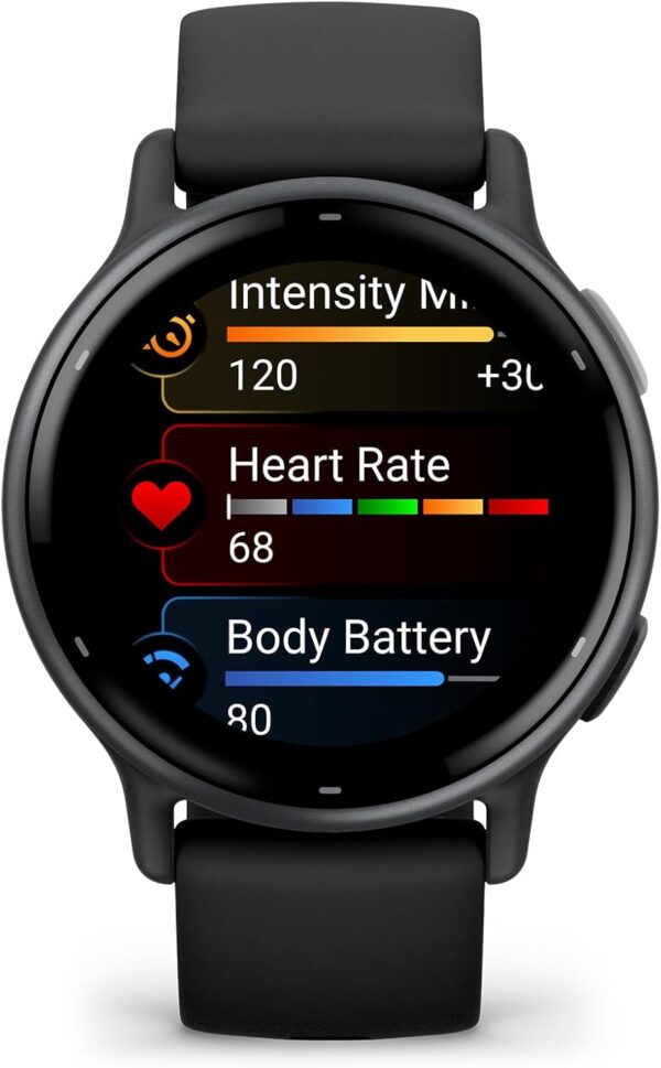 Garmin vívoactive 5, Health and Fitness GPS Smartwatch, AMOLED Display, Up to 11 Days of Battery, Black - Image 3