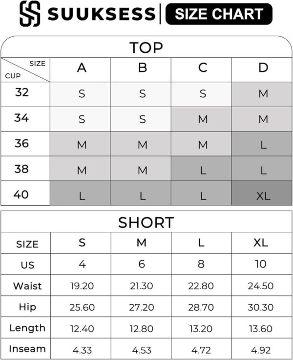 SUUKSESS Open Back Short Sleeve Scrunch Butt Booty Shorts Seamless Ribbed Workout Sets 2 Piece Outfits - Image 8