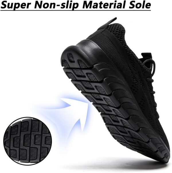 Men's Shoes Running Road Walking Sneakers Sports Athletic Workout Gym Shoes Casual Comfortable Breathable Fashion - Image 3