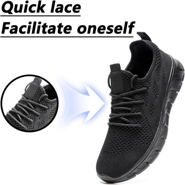 Men's Shoes Running Road Walking Sneakers Sports Athletic Workout Gym Shoes Casual Comfortable Breathable Fashion - Image 6