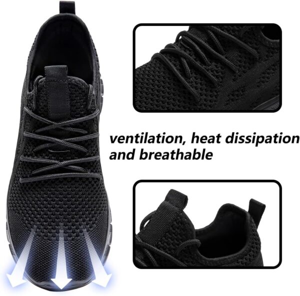 Men's Shoes Running Road Walking Sneakers Sports Athletic Workout Gym Shoes Casual Comfortable Breathable Fashion - Image 7