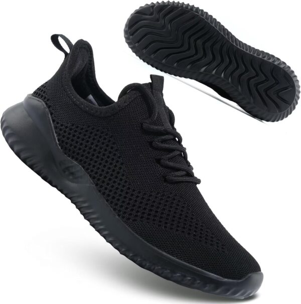 Mens Running Shoes Slip on Walking Tennis Sneakers Fashion Breathable Mesh Soft Sole Casual Athletic Lightweight - Image 7