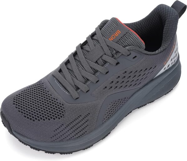 BRONAX Men's Wide Cushioned Supportive Road Running Shoes | Wide Toe Box | Rubber Outsole - Image 2