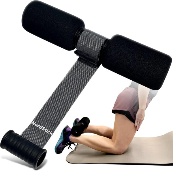 NordStick Nordic Hamstring Curl Strap - Original Nord Stick Exercise Set for Home and Travel - 5 Second Set Up - Image 2